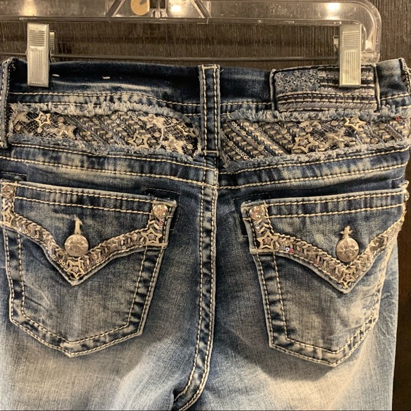 Miss Me Curvy Boot Cut Jeans Size 25 - Picture 1 of 7